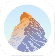 PeakVisor App logo in Apple App Store